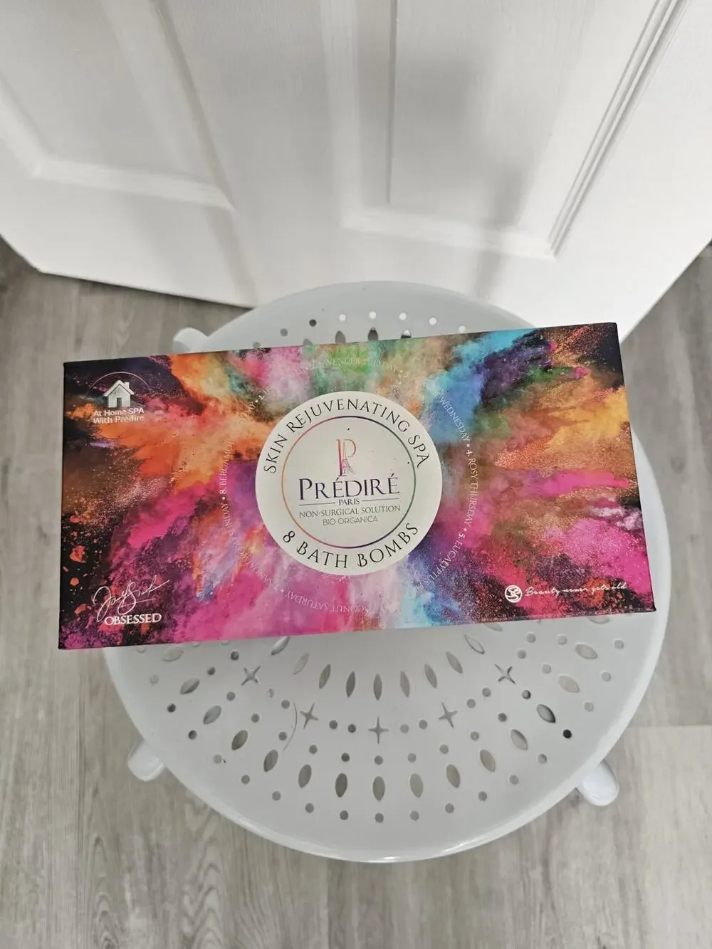 Predire Paris Skin Rejuvenating Spa 7 Bath Bombs Set All Natural Bergamot